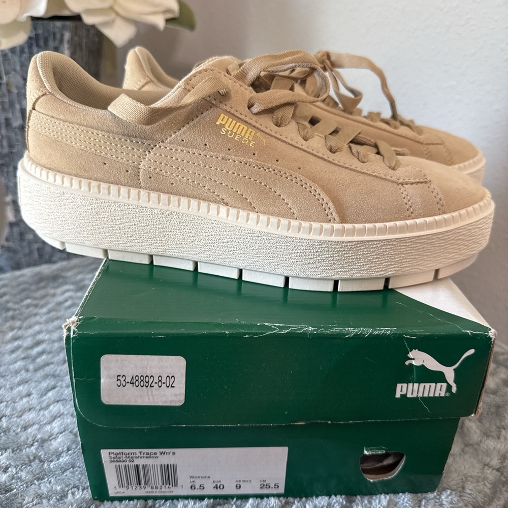 Puma Suede Platform shoes